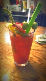 Close-up of red fruit