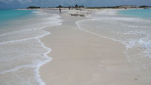 Scenic view of beach