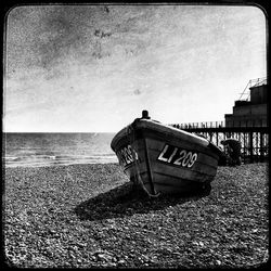 Boats in sea