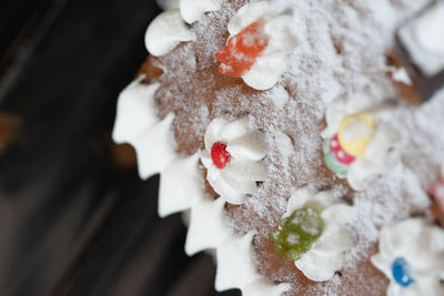 Close-up of ice cream