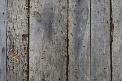 Full frame shot of wooden wall