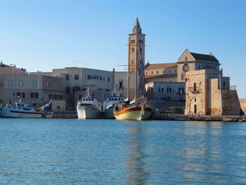 View of buildings at waterfront