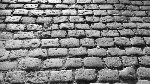 Full frame shot of brick wall