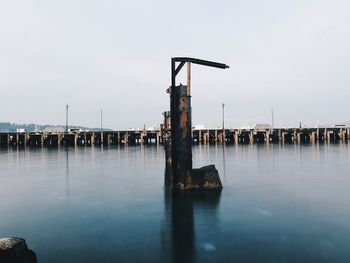 View of city at waterfront