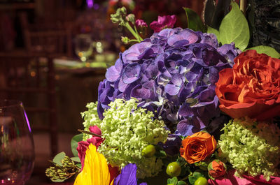 Close-up of flower bouquet