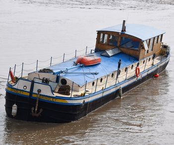 Boats in sea