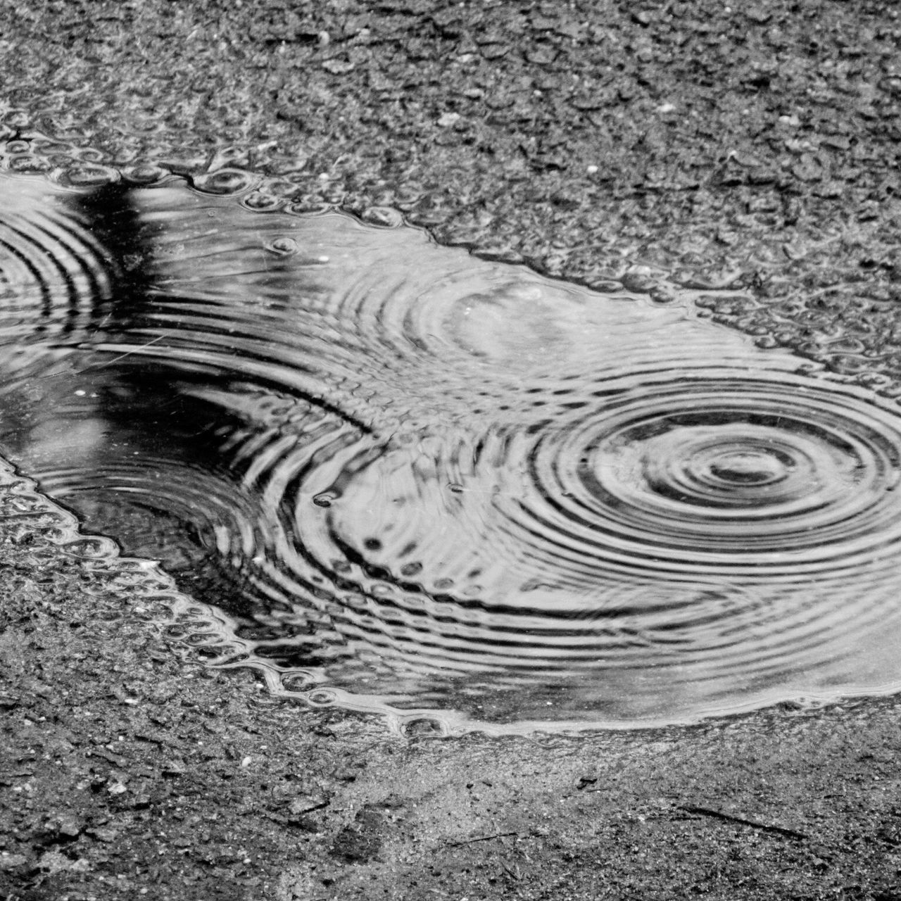 WATER FLOWING IN SUNLIGHT