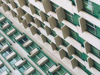 Low angle view of apartment building