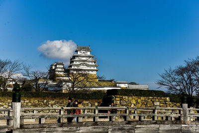 Built structure against blue sky