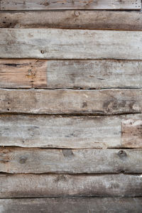 Full frame shot of weathered wooden wall