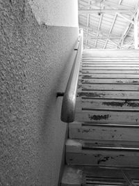 Close-up of staircase