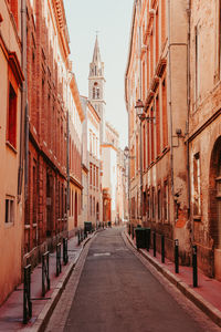 Street amidst buildings in city