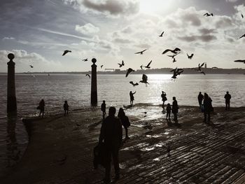 View of sea against sky