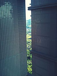 Close-up of building against sky