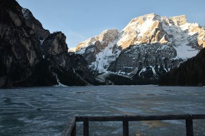 Scenic view of mountains