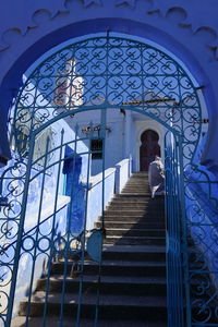 Low angle view of steps