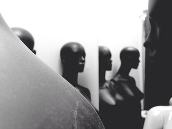 Close-up of woman in bikini