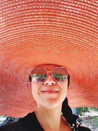 Portrait of mature man wearing sunglasses
