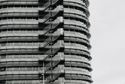 Low angle view of modern building