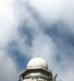 Low angle view of traditional building against sky