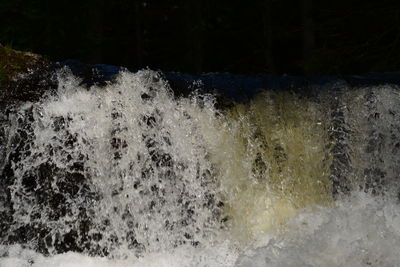 Water splashing