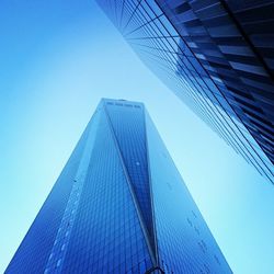 Low angle view of modern building