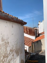 Low angle view of building against sky