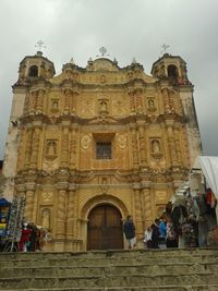 Low angle view of historical building