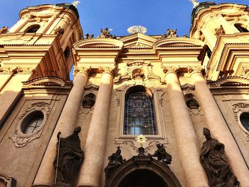 Low angle view of cathedral