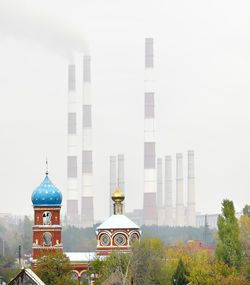 Cathedral against clear sky