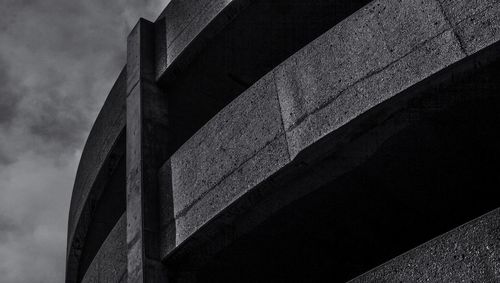 Low angle view of building against sky