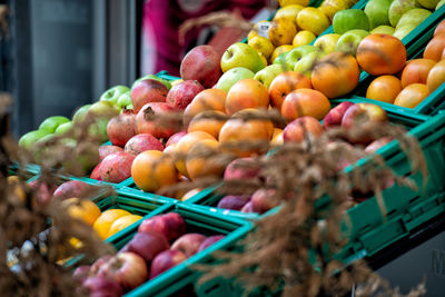 Fruits for sale in market