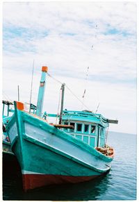 Boats in sea