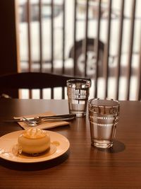 Close-up of drink on table