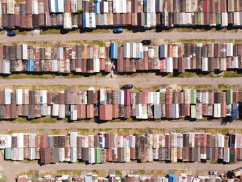 Full frame shot of residential building