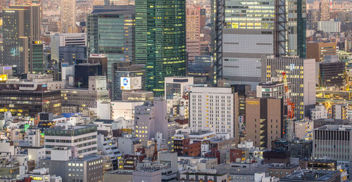 Skyscrapers in city