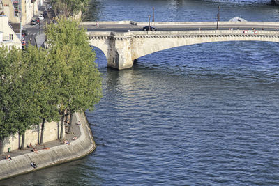 Scenic view of river against sky