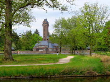 View of temple against sky