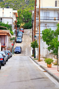 Street amidst buildings in city