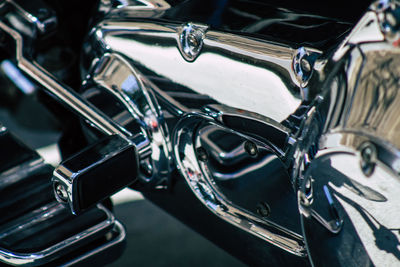 Close-up of vintage car