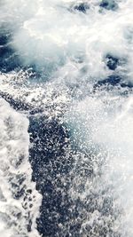 Full frame shot of sea waves