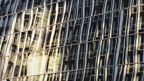 Low angle view of office building