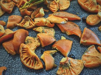 High angle view of vegetables