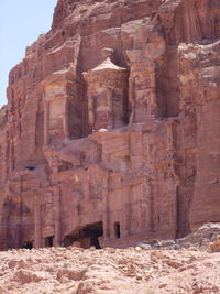 View of old ruins