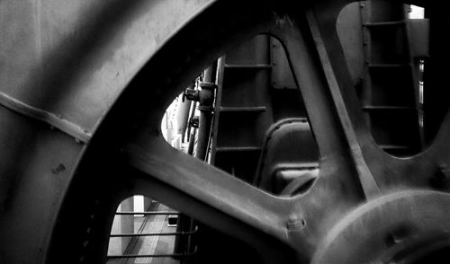 Close-up of vintage car