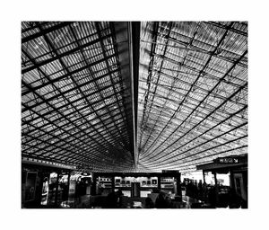 Low angle view of modern office building