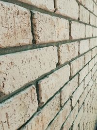 Full frame shot of brick wall