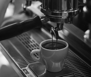 Close-up of coffee cup