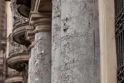 Low angle view of old building