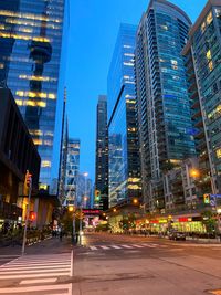 Skyscrapers in city